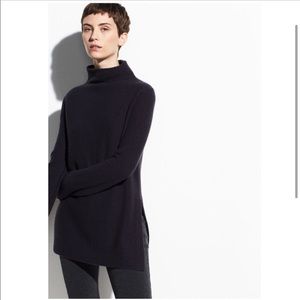 VINCE 100% boiled cashmere turtleneck